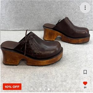 Beautiful Leather Clogs